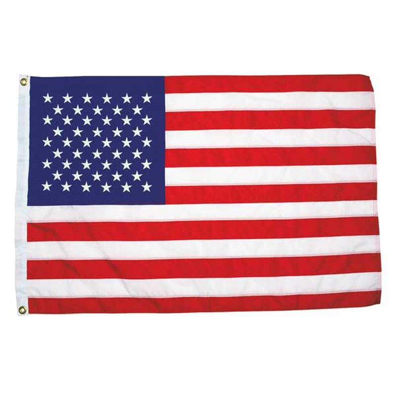 Sewn US 50 Star Flag, 20" x 30" image number 0