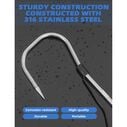 BLUEWING Stainless Steel Gaff Hook 4in, Model B image number 2