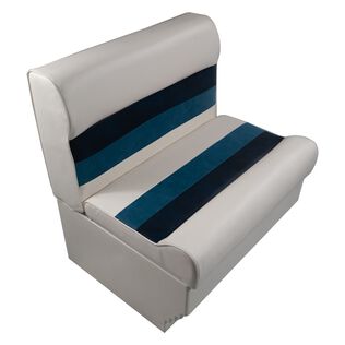 Premium Series 28" Pontoon Bench Seat Cushion Set With Base