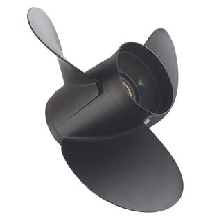 9" x 8" Quicksilver Black Diamond 3-Blade, RH, Aluminum Propeller