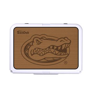 SeaDek Cooler Pad - Collegiate Collection - Fits RTIC 20 - Mocha / Black, University of Florida