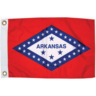 Arkansas State Flag, 12" x 18"