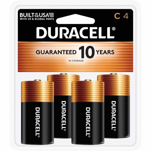 Coppertop C Battery, 4-Pack image number 0