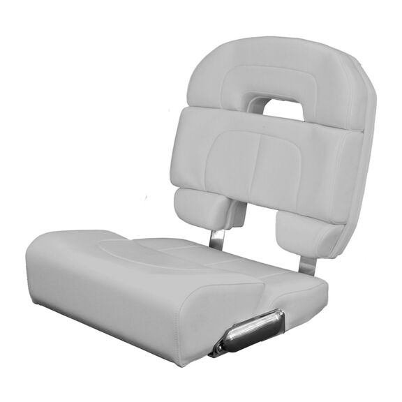 23" Deluxe Capri Helm Chair, White image number 0