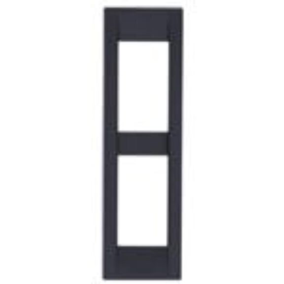 Vimar Idea Classica 16787.15 6-Module Cover Plate, Graphite Grey image number 0