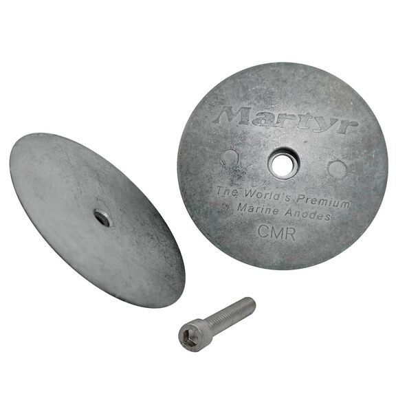 Magnesium Rudder/Trim Tab Anode, 0.37" x 5.12" x 0.87" image number 0