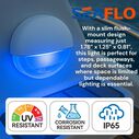 SEAFLO 04 Series LED Oblong Courtesy Light - Blue, 12V image number 4