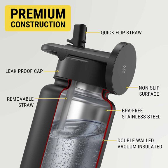 22 oz. MagicMount&trade; Flask, White image number 2