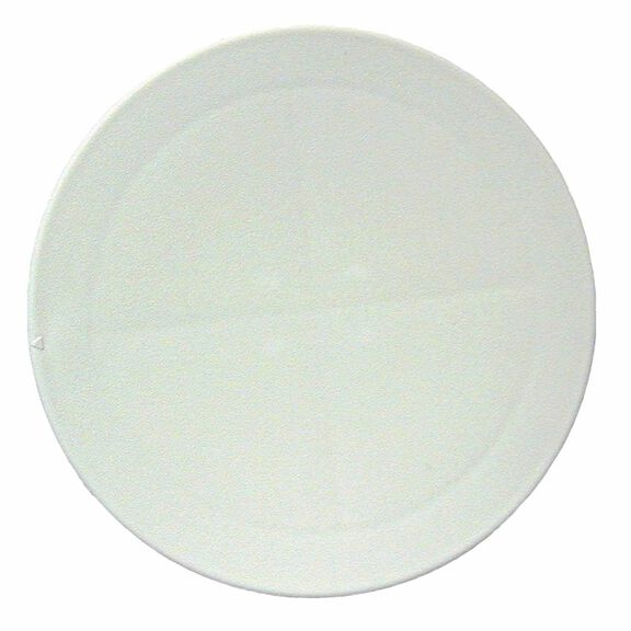 8" White Sure-Seal Pry-Out Deck Plate image number 0