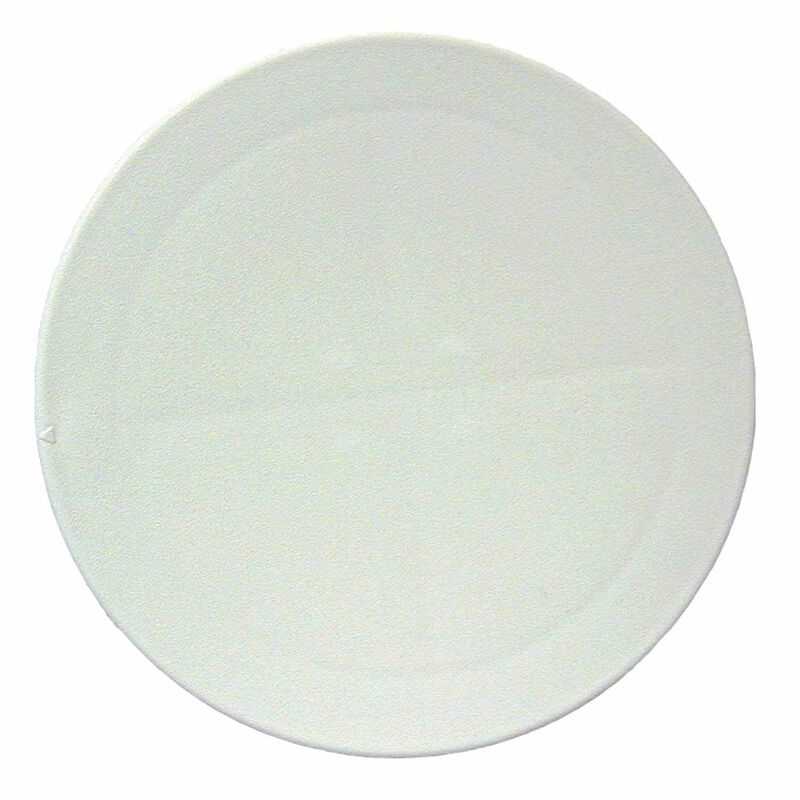 8" White Sure-Seal Pry-Out Deck Plate image number 0