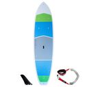11' Skiff Tough-Tec Stand-Up Paddleboard with Leash image number 0