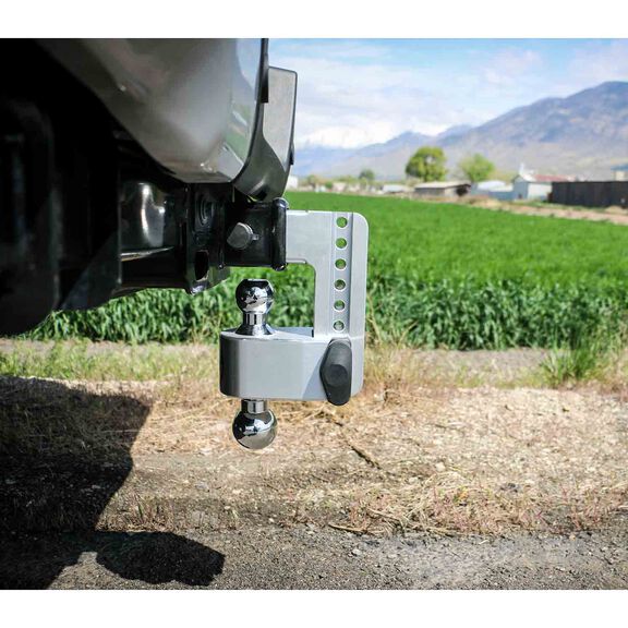Weigh Safe 180-Degree Adjustable Trailer Hitch, Compatible with 2" Receivers, 6" Drop image number 2