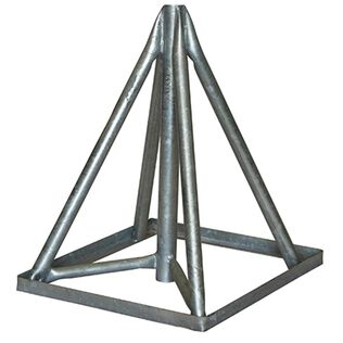 28" to 42" Galvanized Keel Stand Base