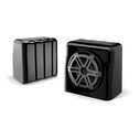 10" Marine Subwoofer Driver with Fiberglass Sealed Enclosure , Titanium Sport Grille image number 2