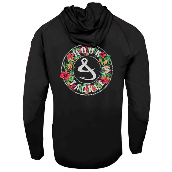 Men's Tropic Mix UV Hooded Shirt image number 0