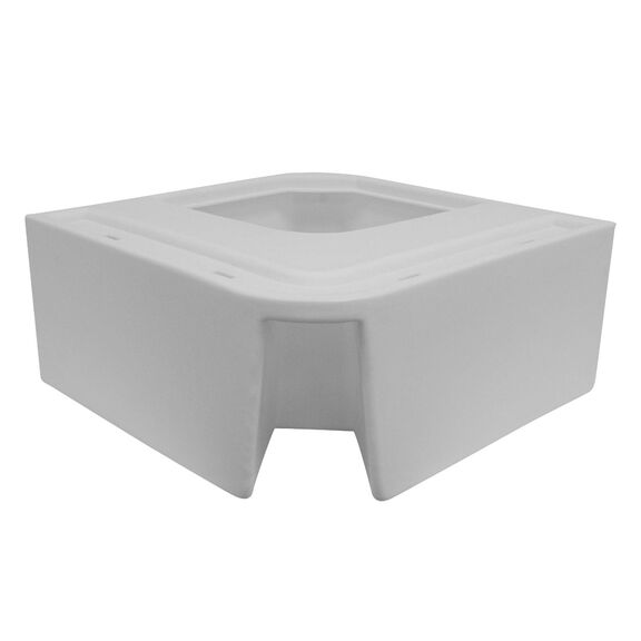 Deluxe Pontoon Radius Corner Section, Base Only image number 2