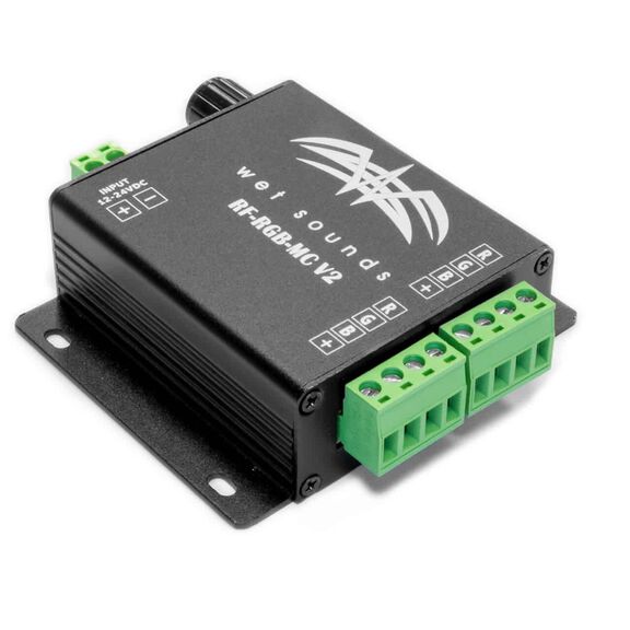 Wet Sounds RF-RGB-MC V2 RGB LED Lighting Controller with Touch Activated Remote image number 2