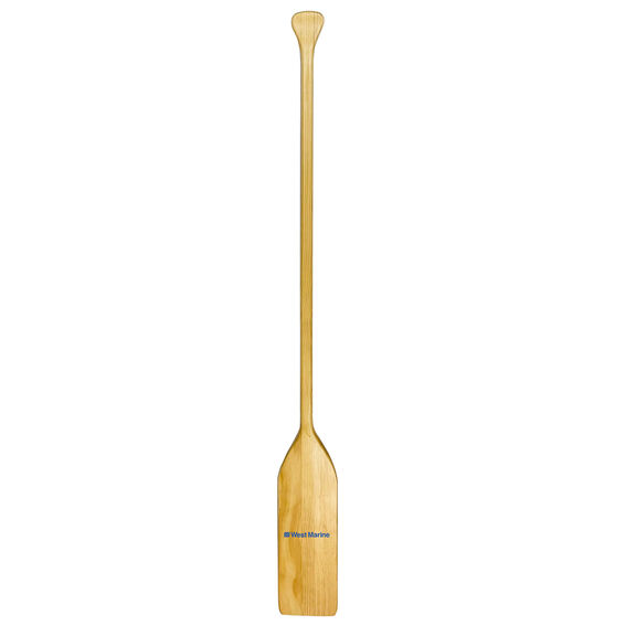 4' Deluxe Wooden Canoe Paddle image number 0