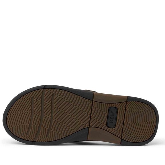 Men's Leather Offshore Flip-Flop Sandals image number 2