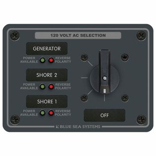 AC Source Selection Rotary Switch Panels