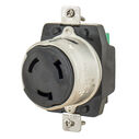 Hubbell Marine Locking Receptacle, 3P4W, 50A 125/250V, Yellow image number 0
