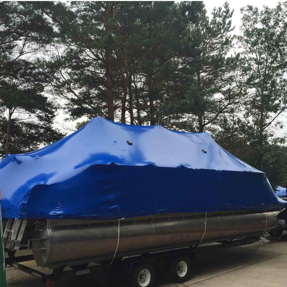 Shrink Wrap, 6mil, Blue image number 2