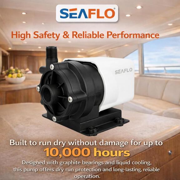 SEAFLO 500 GPH 230V Marine AC Circulation Pump image number 8