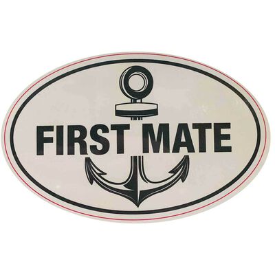 First Mate Removable/Restickable Boat Sticker