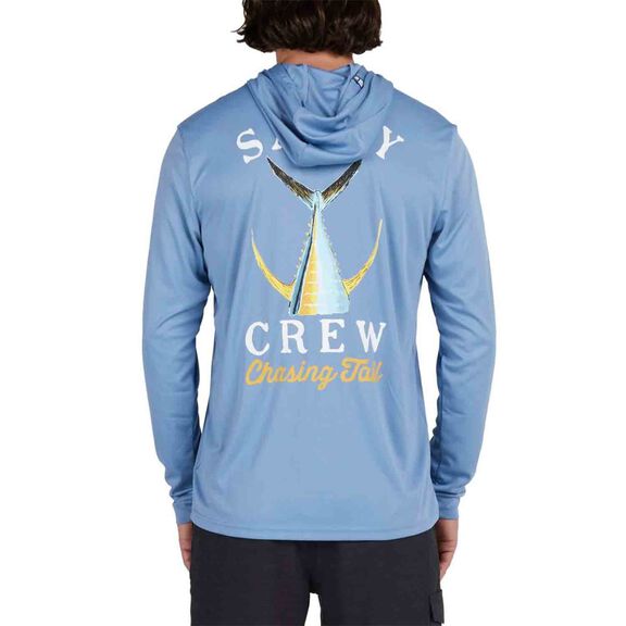Men's Tailed Hooded Sun Shirt image number 0