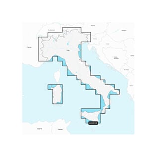 Navionics+ EU073R Italy, Lakes and Rivers, Electronic Chart
