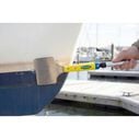 Marine 5'' Stainless Steel Stiff Blade Pole Scraper Acme Threaded Handle image number 2