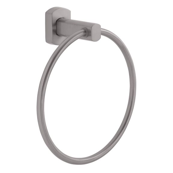 Miah Towel Ring Brushed Nickel image number 0