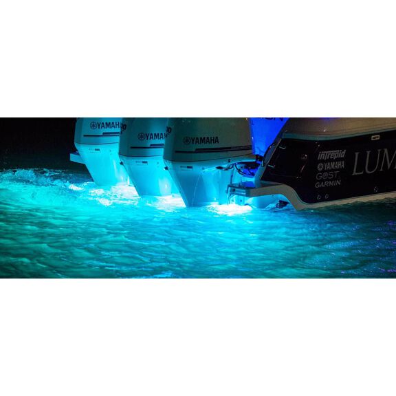 SeaBlaze Quattro LED Underwater Light, 2,000 Lumen, White/Blue image number 2