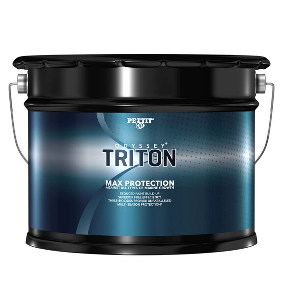 Odyssey Triton Antifouling Paint, Black, 3 Gallons image number 0