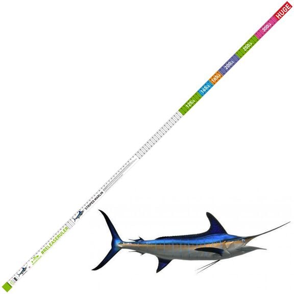 Striped Marlin Release Ruler 118in x 2in image number 0