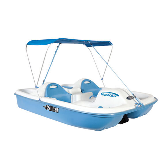 Monaco Deluxe Pedal Boat, White/Blue image number 0
