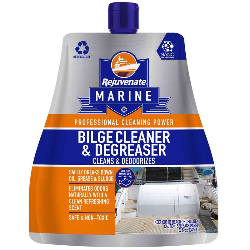 REJUVENATE MARINE Bilge Cleaner and Degreaser, 32 oz. West Marine
