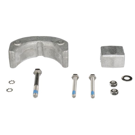 Quicksilver 8M6008010 Aluminum Anode Kit for BRP/OMC 50-75hp Outboards image number 0