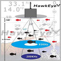 HawkEye&reg; FishTrax&trade; 1C Fishfinder with HD Color VirtuView&trade; Display image number 5