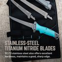 TRUE Swift 3 Blade Fish Fillet Knife Kit with TPR Handle, Sheath & Storage Wrap image number 1
