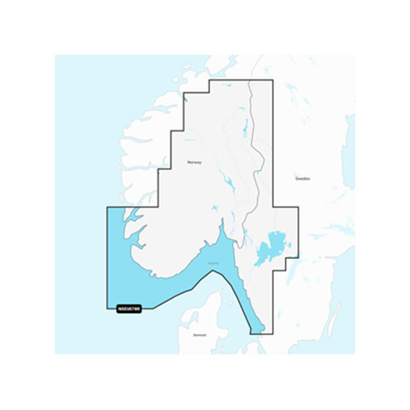 Navionics+ EU078R Oslo, Skagerrak and Haugesund, Electronic Chart image number 0