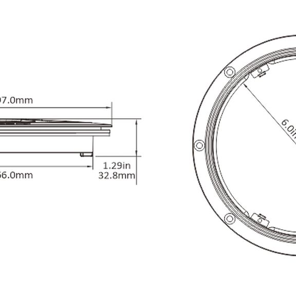 6 Inch Hatch Cover image number 2