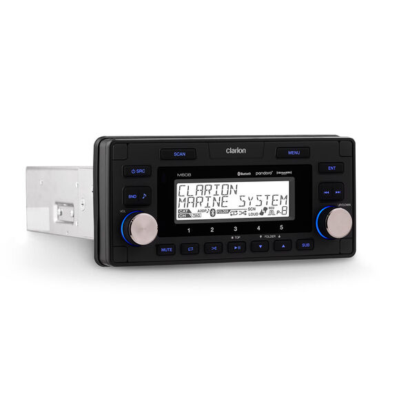M608 BT 4-ZONE Marine Digital Media Receiver with Bluetooth image number 1