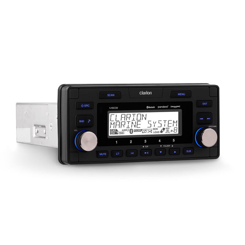 CLARION MARINE AUDIO M608 BT 4ZONE Marine Digital Media Receiver with