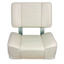 White Deluxe Upholstered Seat image number 1