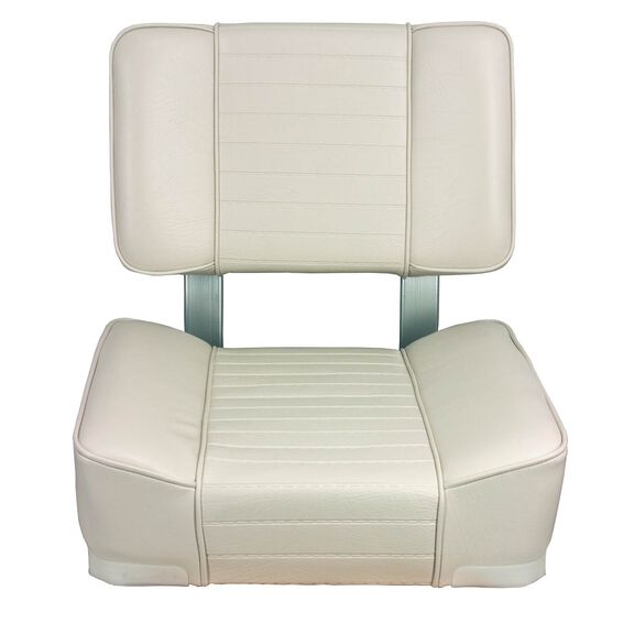 White Deluxe Upholstered Seat image number 1