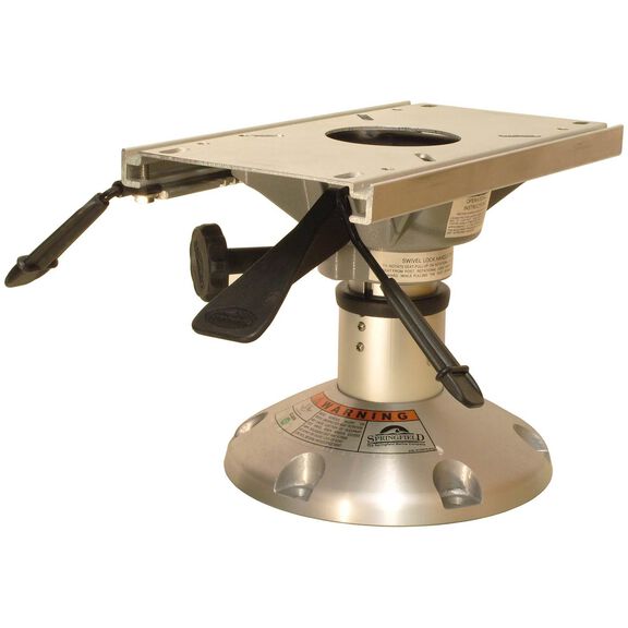 10" - 12" Adjustable Short Mainstay Pedestal Package with Slide image number 0