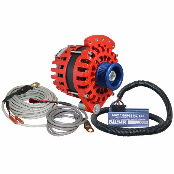 XT-Series 90 Amp/24 Volt SF,J10 Alternator Kit with Max Charge Regulator image number 0