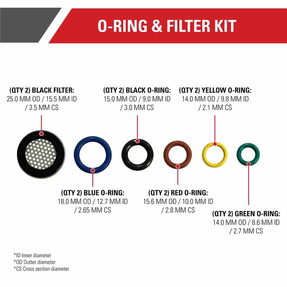 O-Ring and Filter Kit image number 1