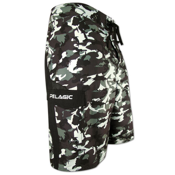 Men's Super Fish Camo Board Shorts image number 0